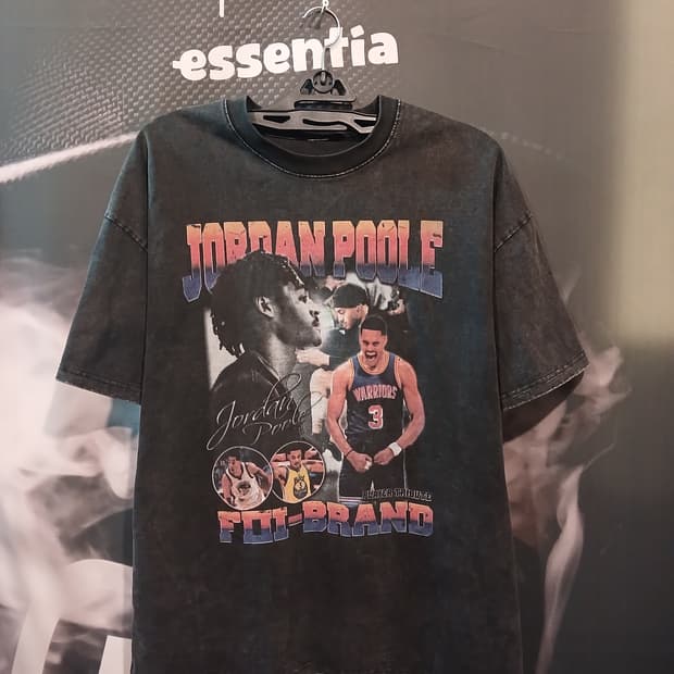 조던 풀 선수의 플레이어 트리뷰트 빈티지 워싱 반팔 티셔츠