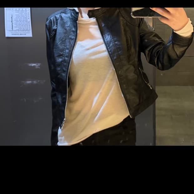 빈티지 레더자켓