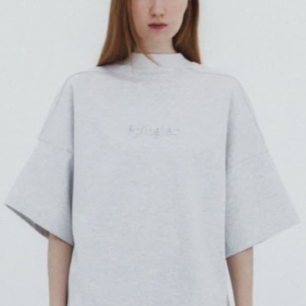 택O새상품) 에핑글러 엠보 반팔티 1%그레이  s사이즈(55-66사이즈)