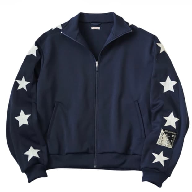 캐피탈 스무스 저지 스턴트맨 & 우먼 트랙 자켓 네이비