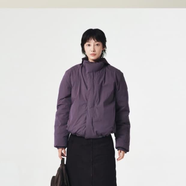 EE 누마레패딩 퍼플 S