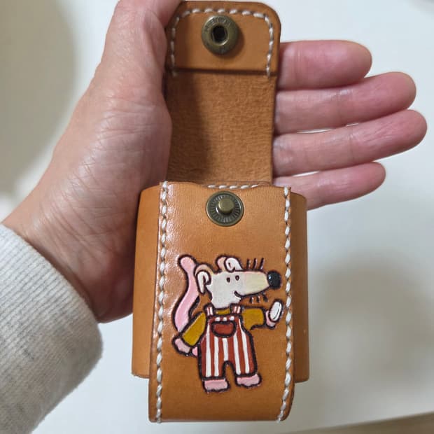 버즈케이스 가죽케이스 핸드메이드 메이지