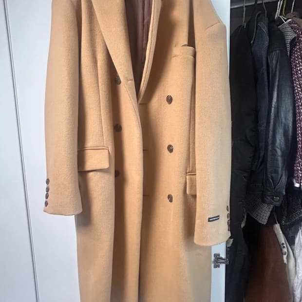 어나더 유스 롱 대디핏 코트