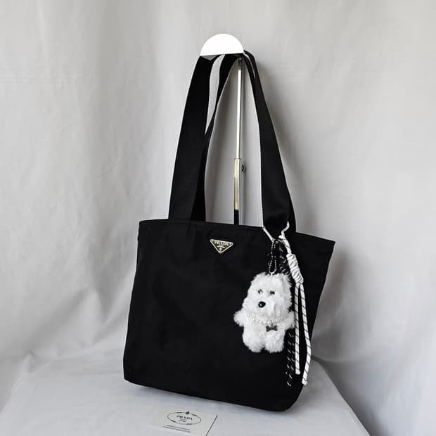 [정품 PRADA] 프라다 포코노 나일론 여성 숄더백 쇼퍼백