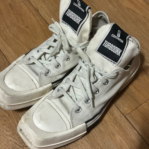 릭오웬스 터보다크 컨버스 