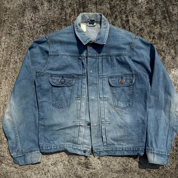 [M-L] N.hoolywood Wrangler 11mj 데님 자켓