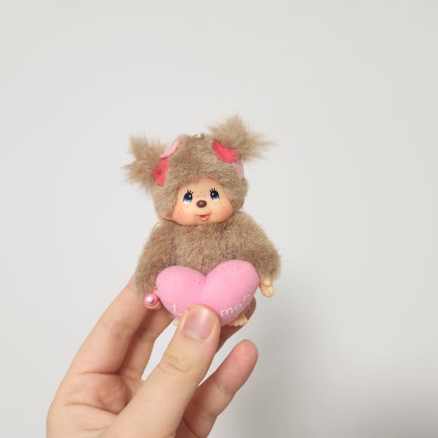 고전 몬치치 하트 키링