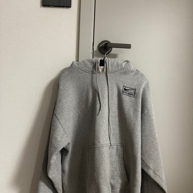 [M] 나이키x스투시 nrg 후드 그레이