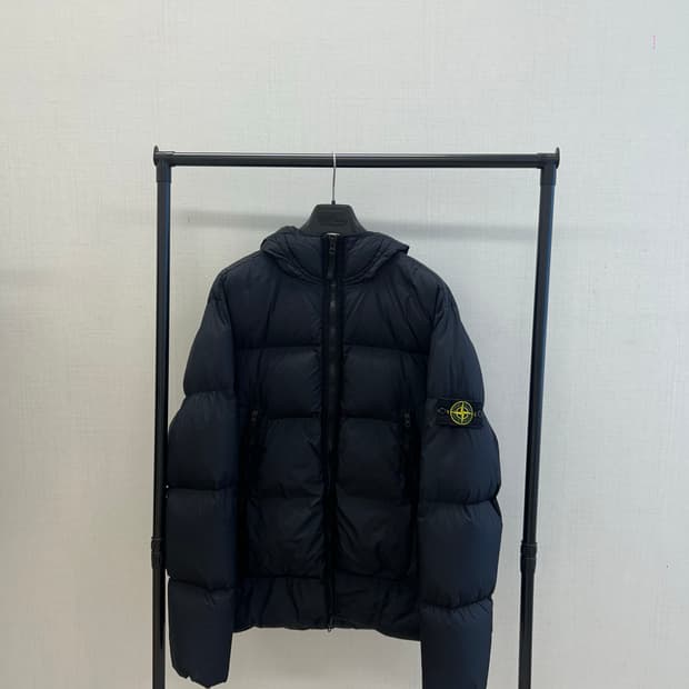 스톤아일랜드 크링클랩스 패딩 2XL
