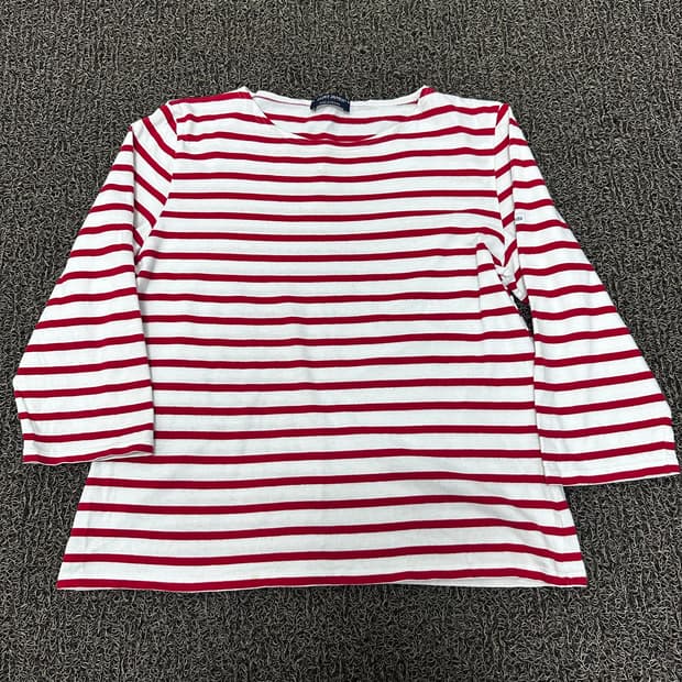 SAINT JAMES 세인트제임스 여성 스트라이프 긴팔티셔츠 SM