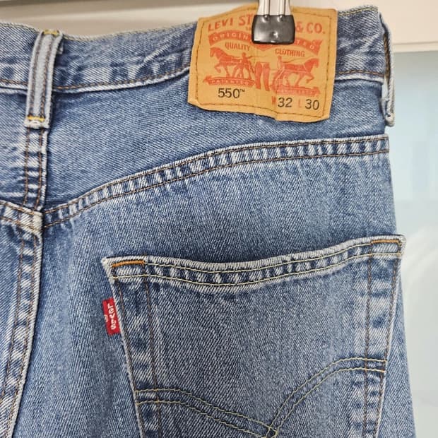 리바이스 550 청바지 W32 L30