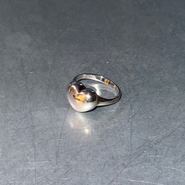 vintage heart ring 
