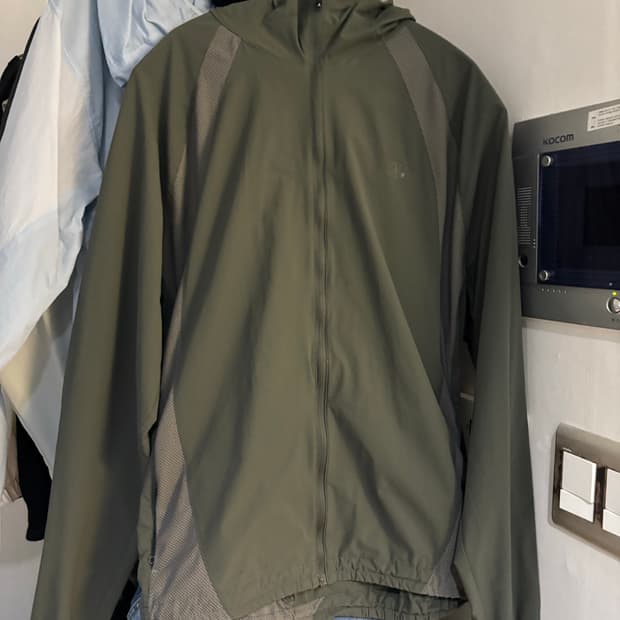 산산기어 메쉬 자켓 다크 그린 25SS