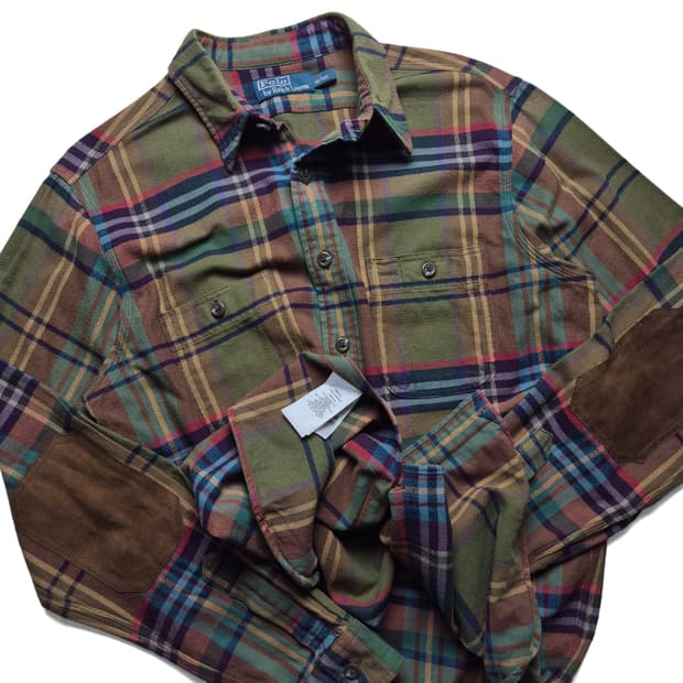 [L] 폴로 랄프로렌 플란넬 체크셔츠