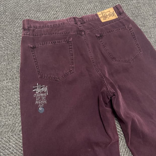 스투시 빅올진 퍼플 32