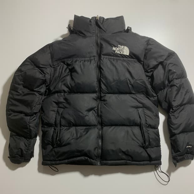 노스페이스 눕시 700 패딩 블랙 S