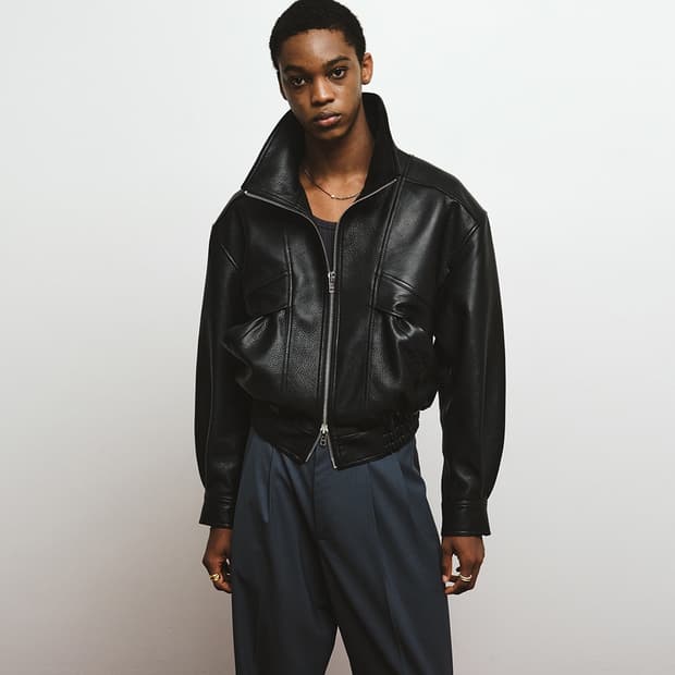 노이어 깡 콜라보 고트스킨 하이넥 블랙 52 판매합니다