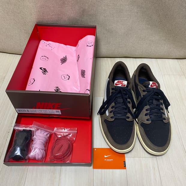 [250] 조던 1 x 트래비스 스캇 레트로 로우 OG SP 모카