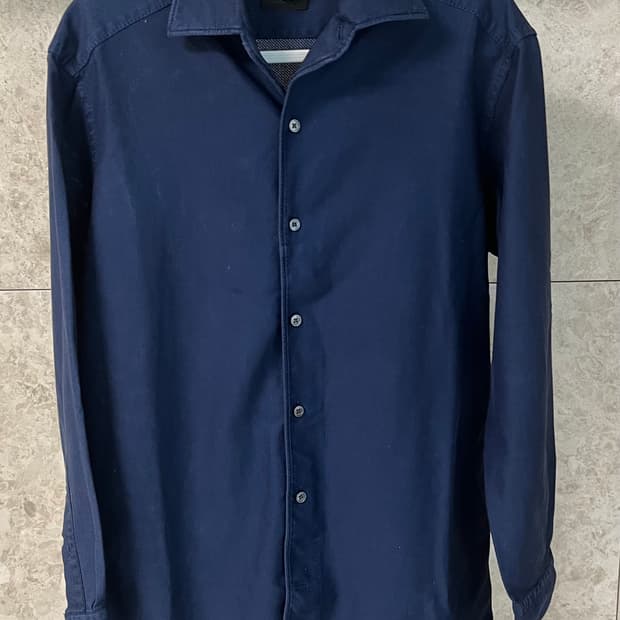 Ermenegildo Zegna 남성 셔츠 네이비 S~M