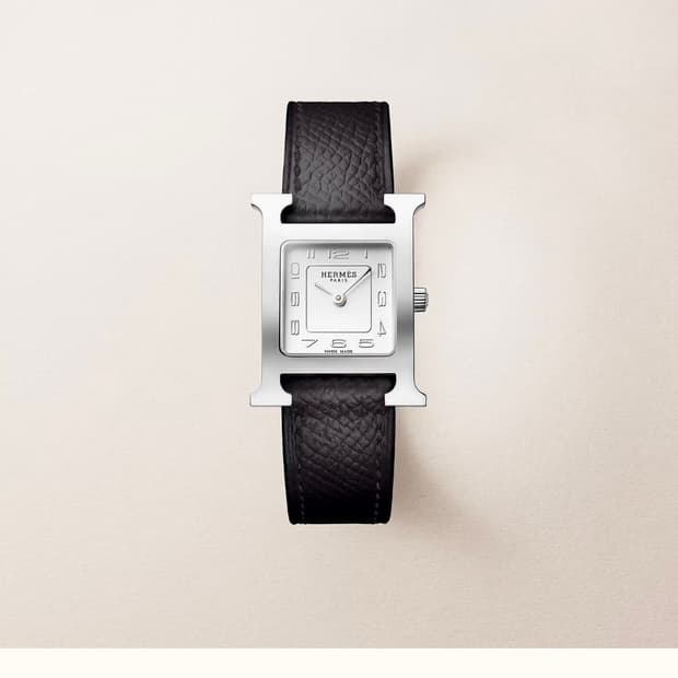 에르메스h아워 앱송 블랙 워치 스몰