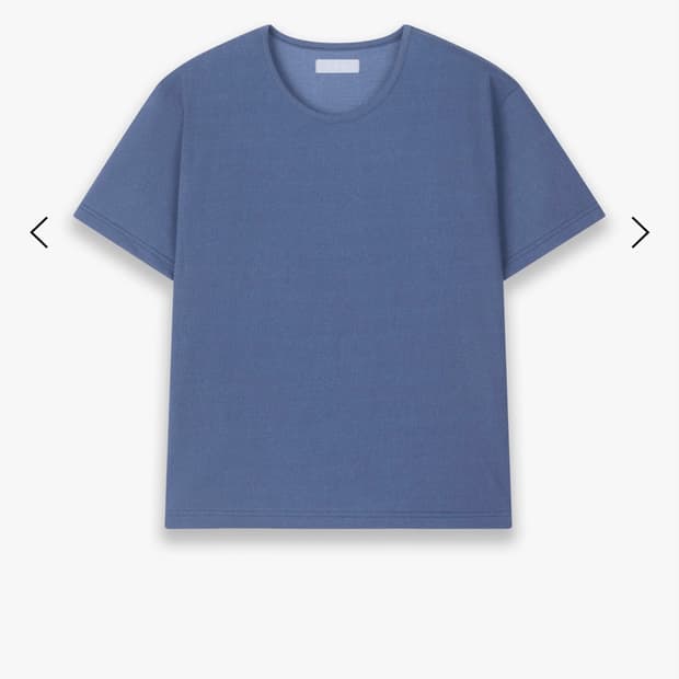 Brev t-shirts(blue)