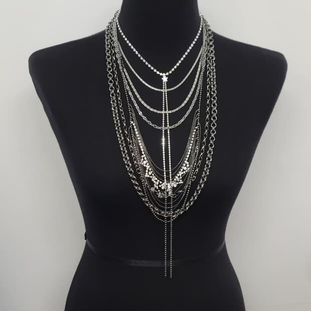 vintage necklace set