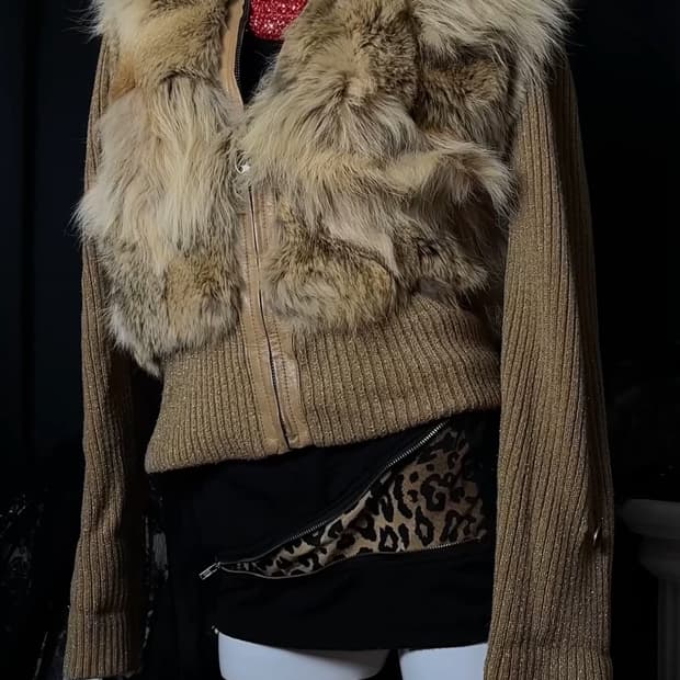 아케호무 빈티지 japanese vintage 퍼자켓