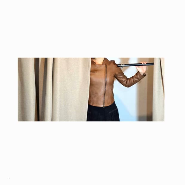 23区 sheep leather jacket