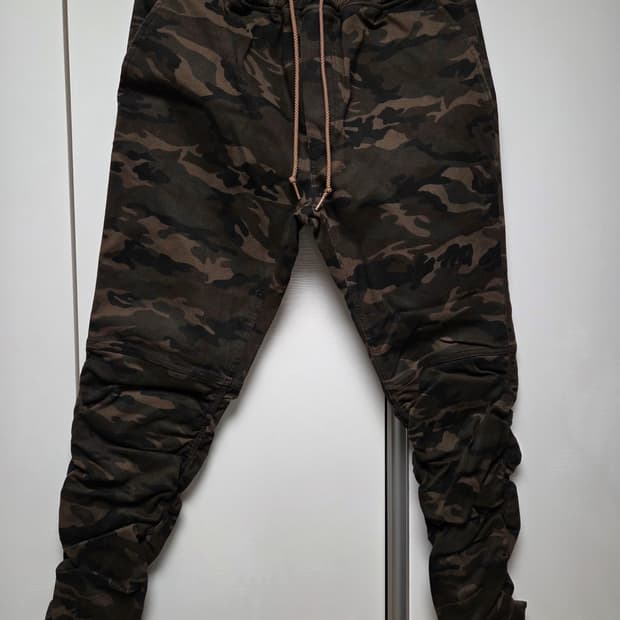 라울 카모 조거 셔링 팬츠 L