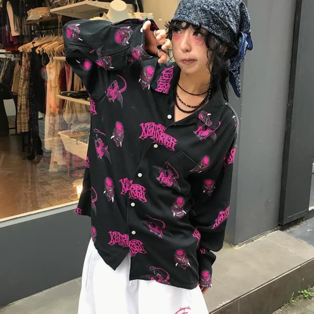 X-Large Dragon Pattern Shirt