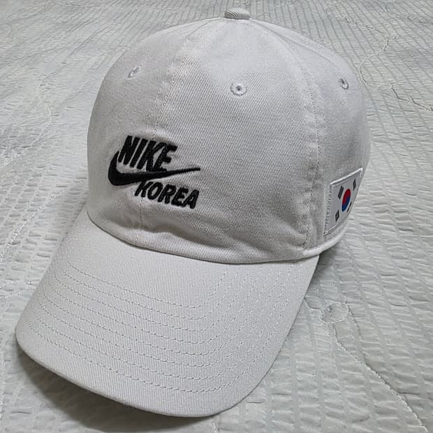 나이키 코리아 모자 볼캡 박재범 모자 nike KOREA 화이트 모자