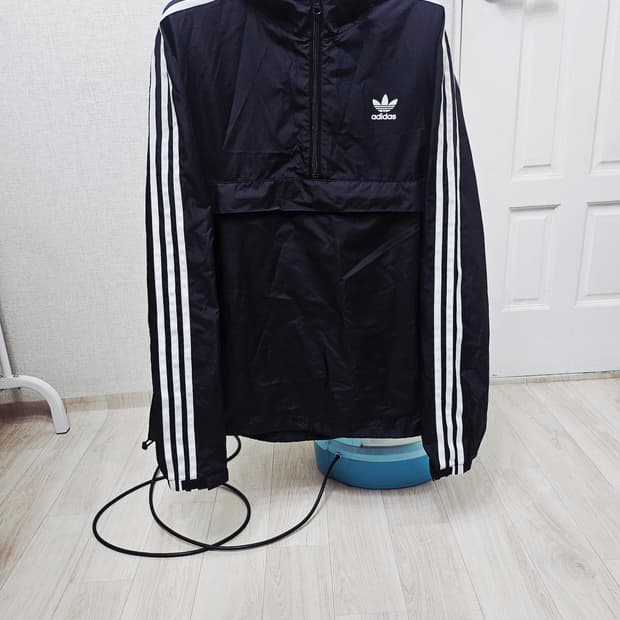 (110)2XL ☆초대장급☆ 아디다스 파이어버드 [검흰] 아노락 바람막이