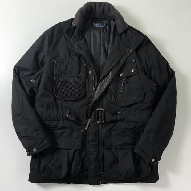 Polo 폴로 랄프로렌 벨티드 포켓 헌팅 패티드 자켓