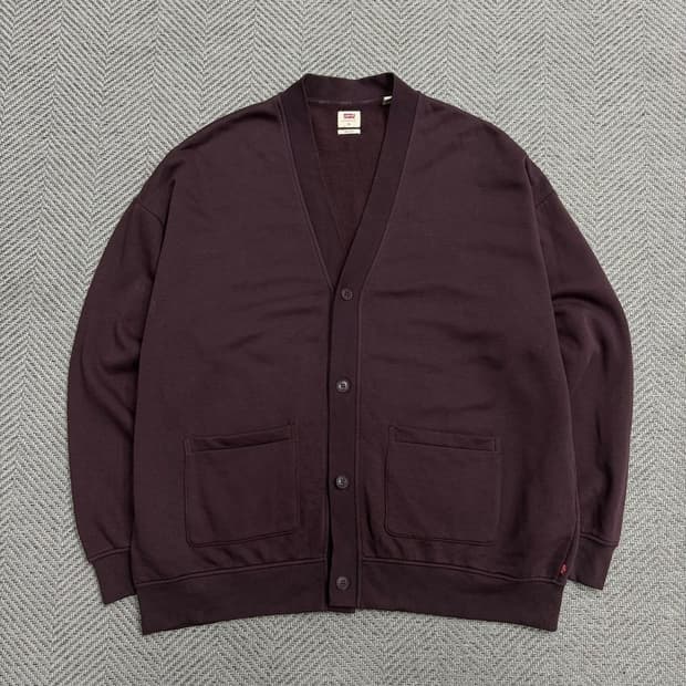 리바이스 베이직 코튼 가디건 v1890
