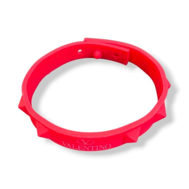 valentino worn pink bracelet