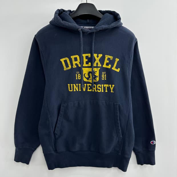 90 챔피온 리버스위브 DREXEL 남자 루즈핏 후드티