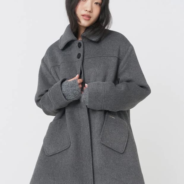 미세키서울 하프코트 그레이