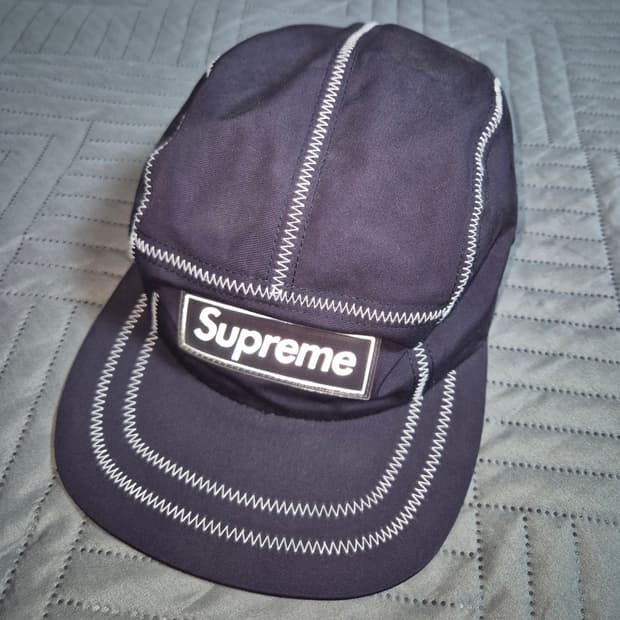 [다크네이비]SUPREME 캠프캡 판매합니다