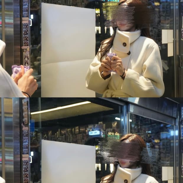 에그카 eggka 하이넥 벨트 단추 하프코트 벨트 장식이 있는 우아한 울