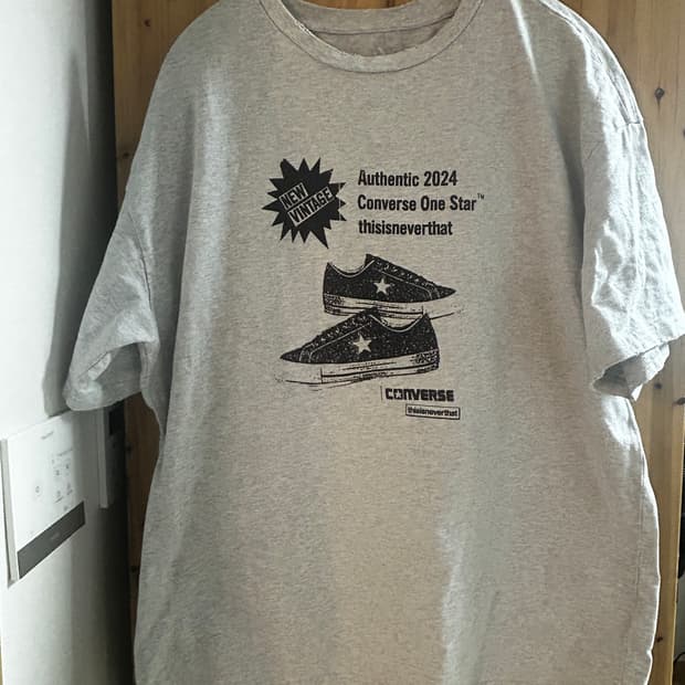 TNT Converse NEW VINTAGE Tee 디네댓 컨버스 콜라보