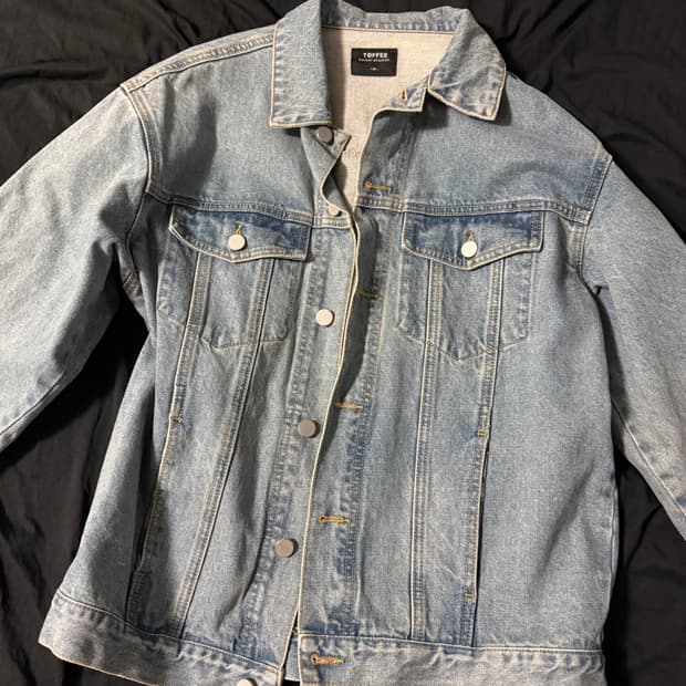 토피 데님 자켓 M