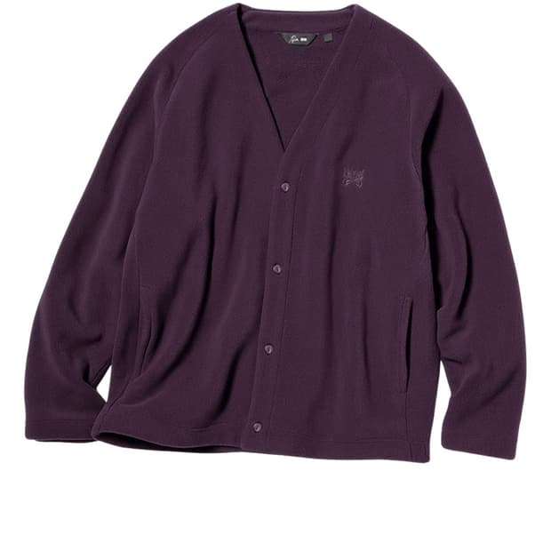 유니클로x니들스 가디건 퍼플[M]