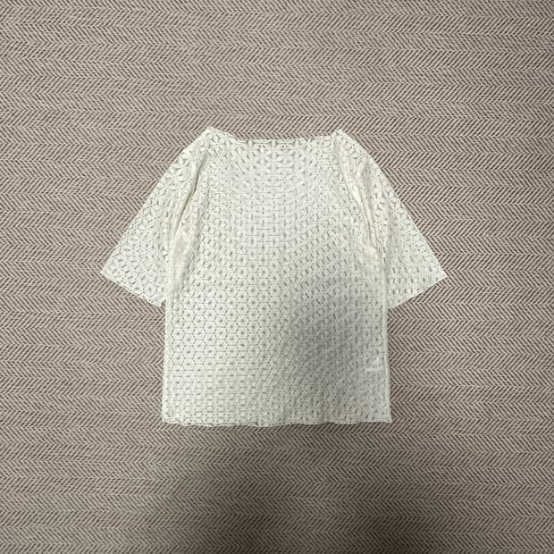 BEAMS polyester t-shirt