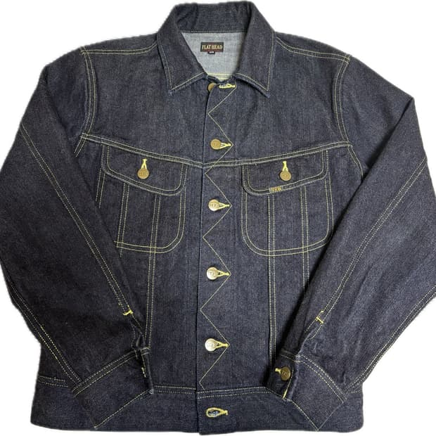 플랫헤드 웨스턴 데님 자켓 FN-OJ-D103 Denim Jacket