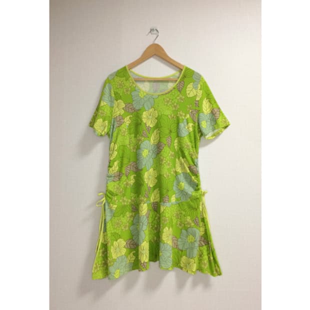 Hiroko bis 히로코 비스 플라워 셔링 튜닉