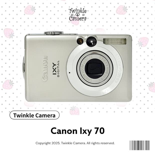 Canon ixy 캐논 익시 70 (익서스 60)