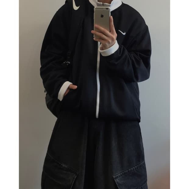 Nike 나이키 스우시 아카이브 모노크롬 트랙져지