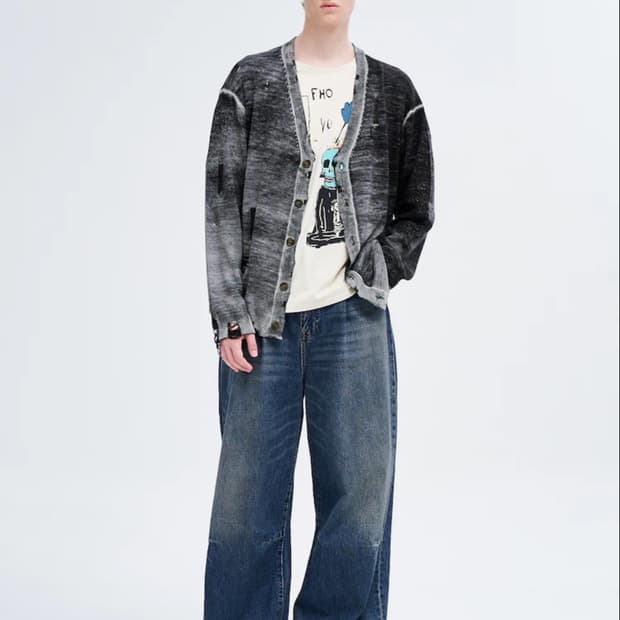 [32] R13 알썰틴 데님 Wayne Articulated Knee 