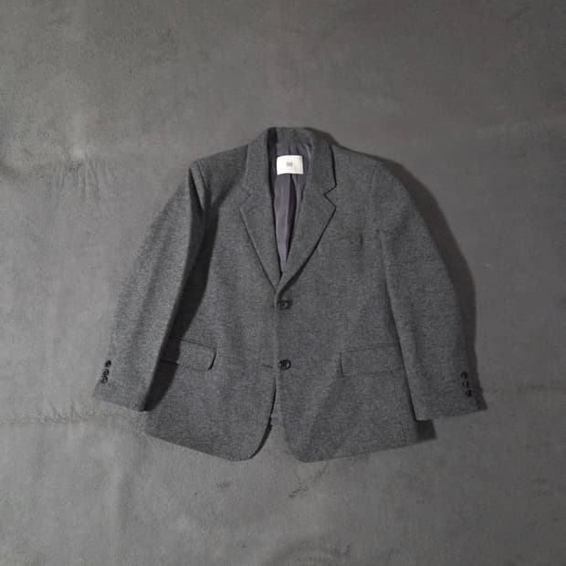 베이오드 울 블레이저 자켓 그레이