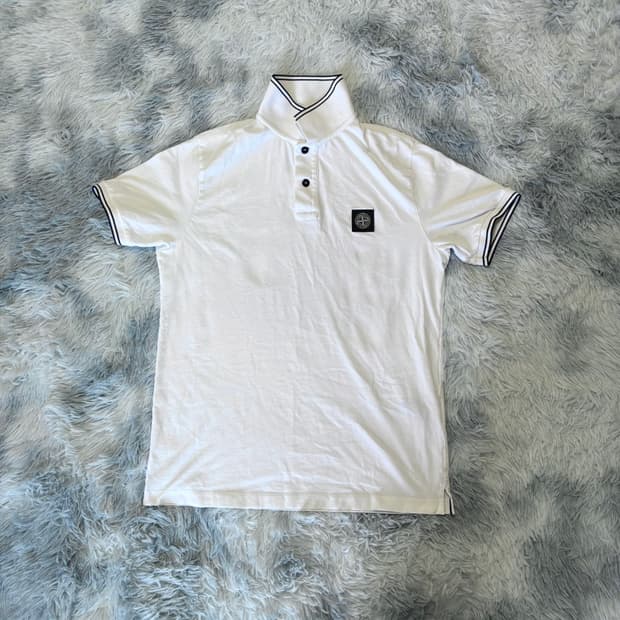 [L Size] 스톤아일랜드 카라 반팔티